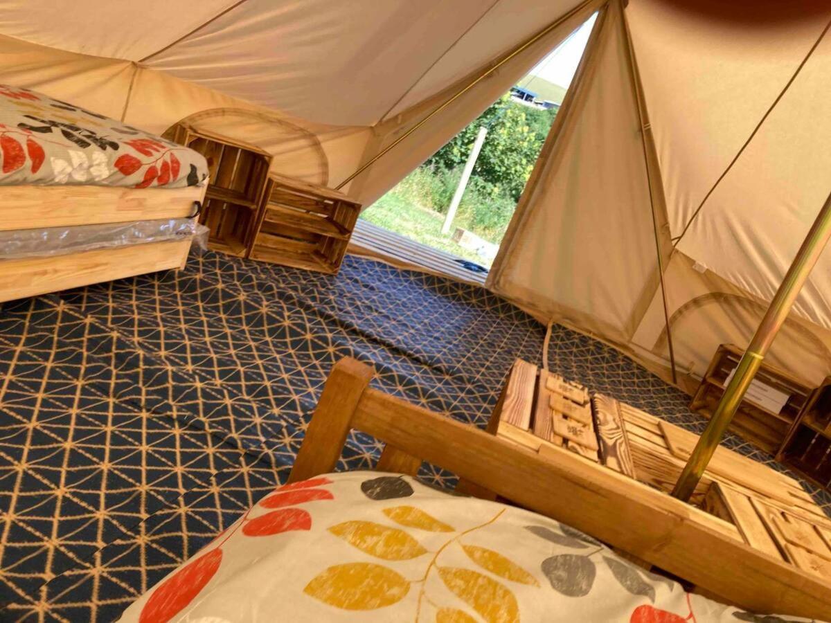 Roaches Retreat Family Glampsite, Rocky Reach Bell Tent With Outdoor Adventures And Campfire Nights