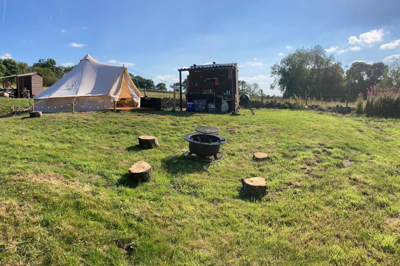 Roaches Retreat Family Glampsite, Rocky Reach Bell Tent With Outdoor Adventures And Campfire Nights