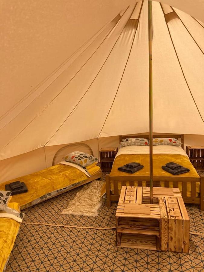 Roaches Retreat Family Glampsite, Rocky Reach Bell Tent With Outdoor Adventures And Campfire Nights