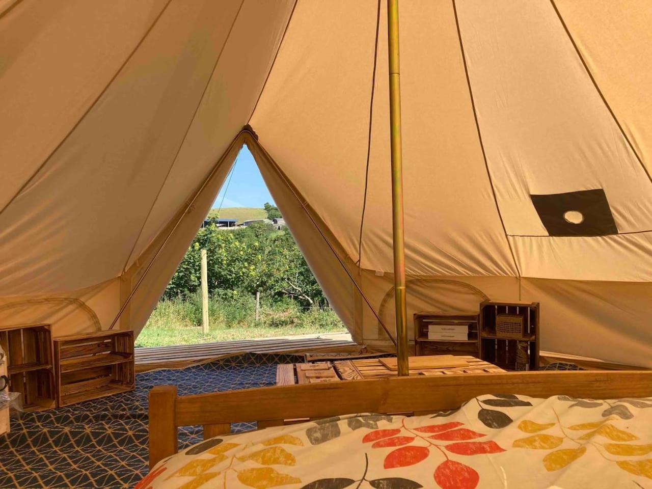 Roaches Retreat Family Glampsite, Rocky Reach Bell Tent With Outdoor Adventures And Campfire Nights